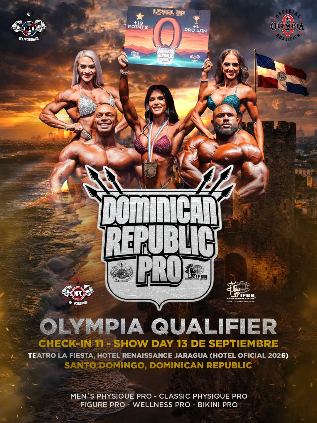 Portada de Dominican republic pro 2026