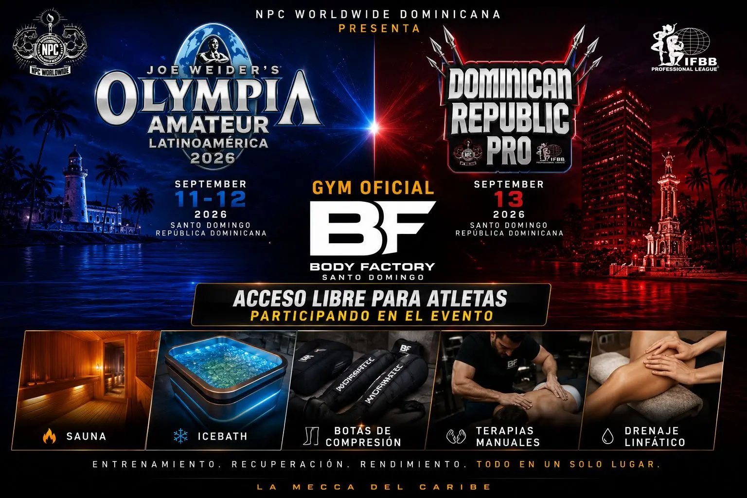 Instalaciones de Body Factory Santo Domingo